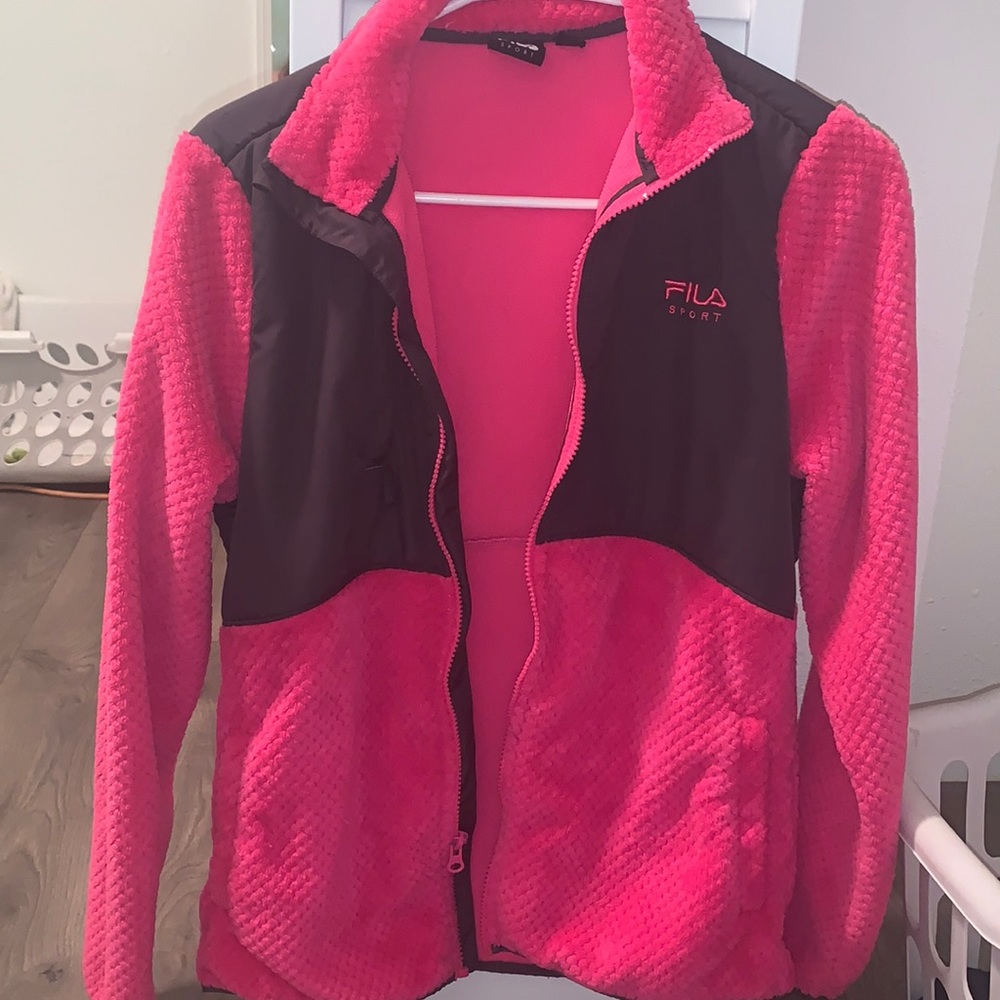 Pink Fila sport jacket